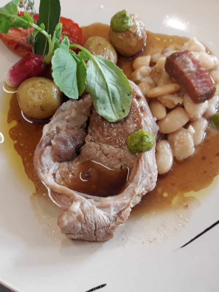 Tranche de gigot d’agneau